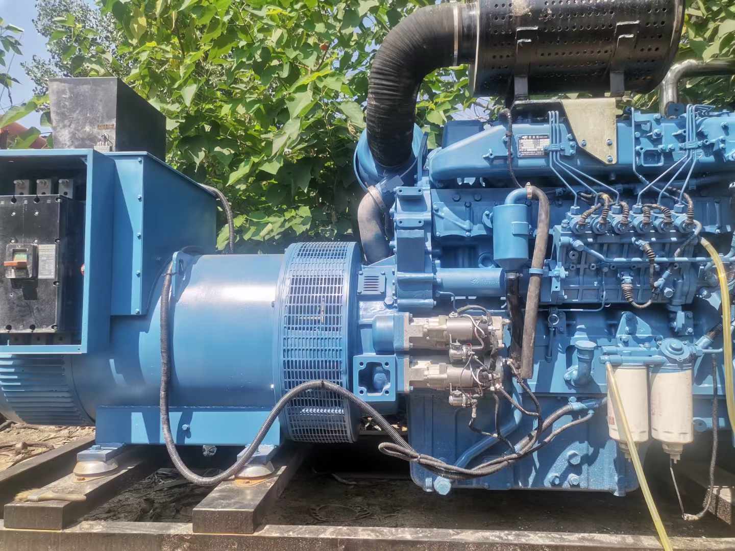 神池详细说明降低 800kW 柴油发电机输出电流波动的方法